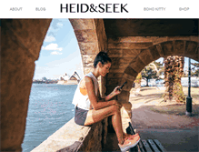 Tablet Screenshot of heidandseek.com